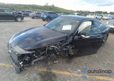 2018 Infiniti Q60 3.0T Luxe z USA, uszkodzony, nr VIN JN1EV7EK6JM340678